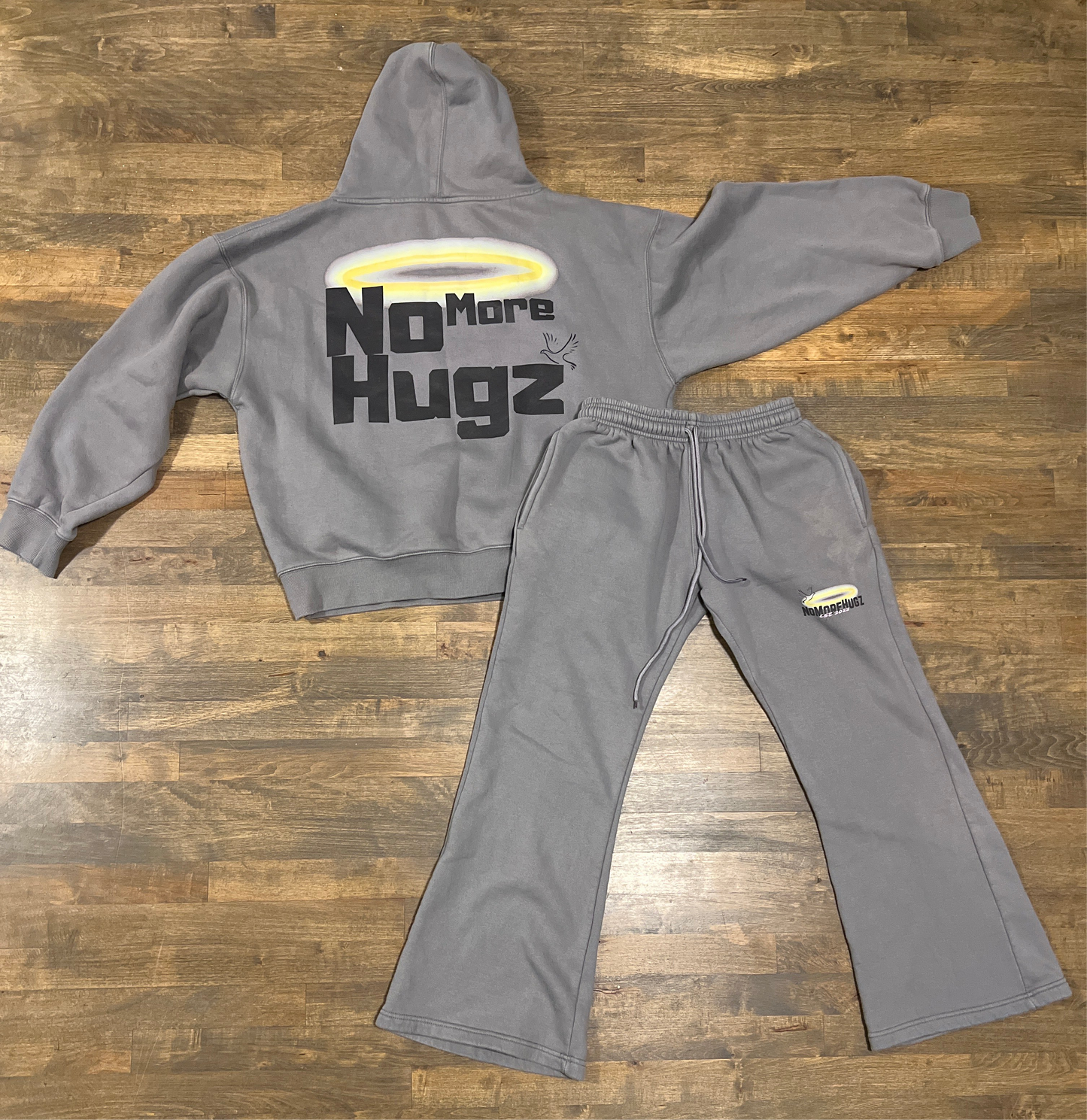 Oversized NMHz “Halo” Hoodie Set