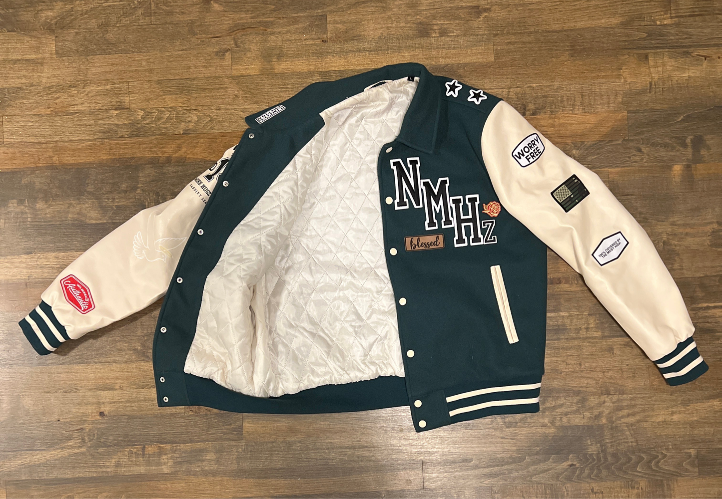 NMHz Halo Letterman Jacket